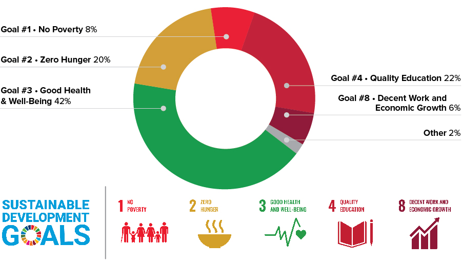 2021 Community Grants by Category